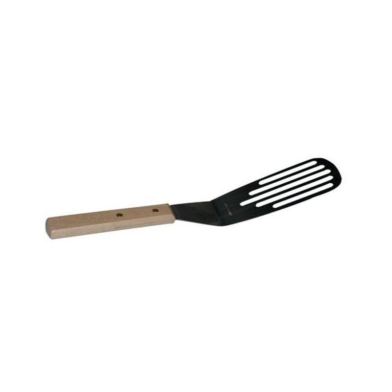 Obracečka s otvory 28cm, nerez, dřevěná rukojeť Obracečka s otvory 28cm, nerez, dřevěná rukojeť