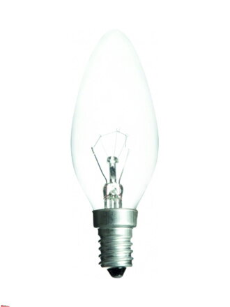 Speciální žárovka BC 40W C35 E14 teplá bílá