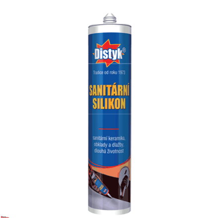 Sanitární silikon DM transparetní, kartuše, 280 ml