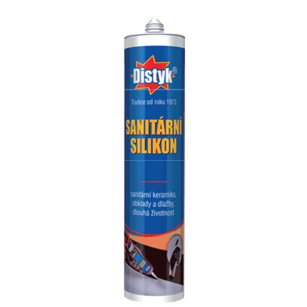 Sanitární silikon DM bílý, kartuše, 280 ml