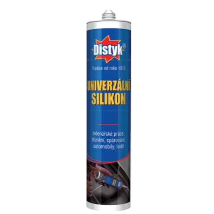 Univerzální silikon DM černý, kartuše, 280 ml