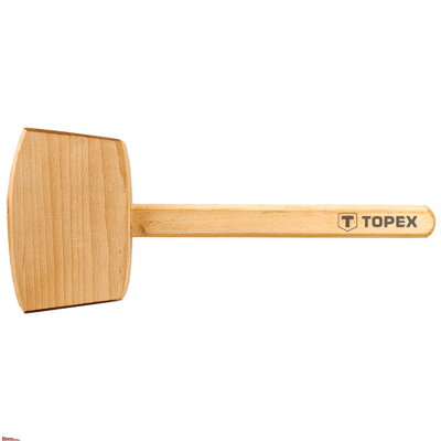 Palička dřevěná plochá 500mm Topex