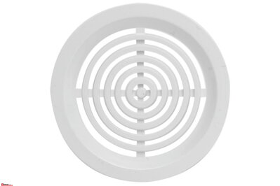 Mřížka větrací kruhová VM, Ø 50 mm, 4 ks, bílá 0413
