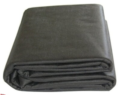 Textilie netkaná 50g černá 1,6 x 5m